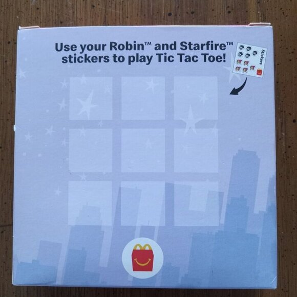 McDonald's Happy Meal 2022 Teen Titans Go Toy # 7 Robin And Starfire NIB - Picture 2 of 5